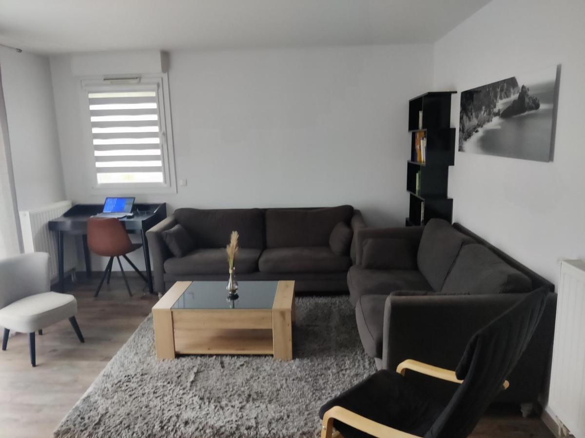 App 5 Pers, Parking, 3Mn Rer A, 40 Mn Du Centre De Paris, Cergy Le Haut公寓 外观 照片